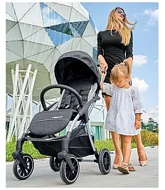 WIZARD Black Chromo - športni voziček