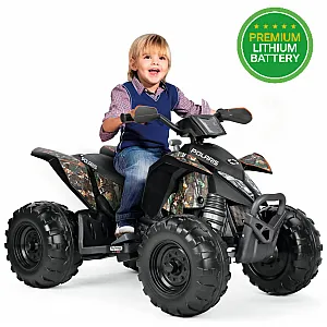 12V POLARIS OUTLAW Camo 330W  - dječji quad na akumulator