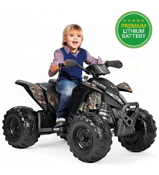 štirikolesnik  12V POLARIS OUTLAW Camo 330W Peg Perego