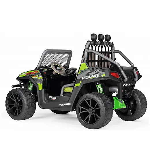 24V Polaris RZR PRO Green Shadow - auto na akumulator