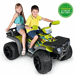 24V Polaris Sportsman PRO Citrus Li-po - otroški štirikolesnik