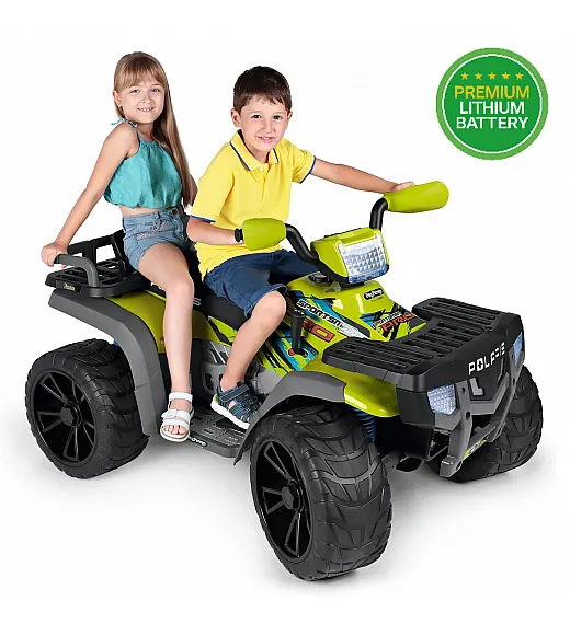 otroški štirikolesnik 24V Polaris Sportsman PRO Citrus 840W