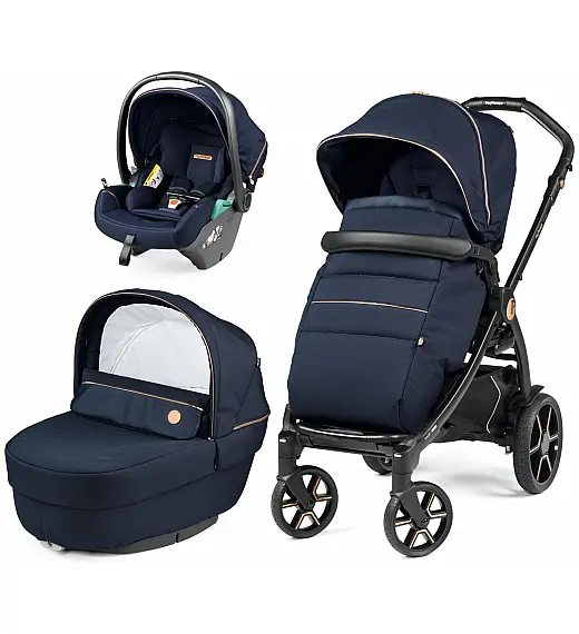 Book modular Lounge Blue Shine, Peg Perego - trio dječja kolica