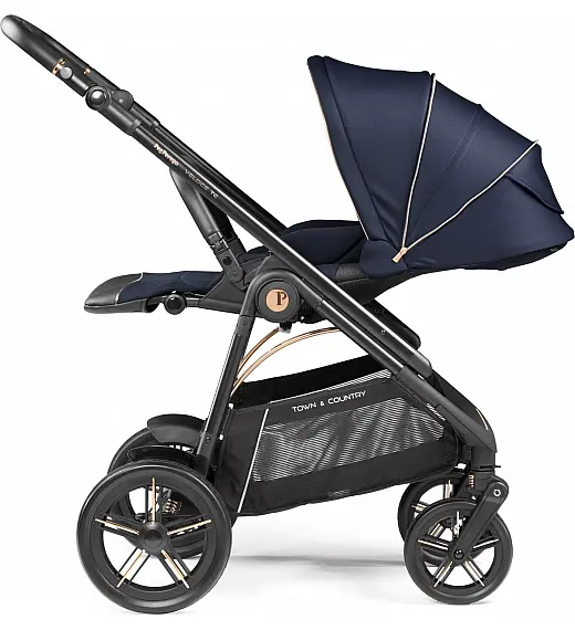 Dječja kolica 2u1 Veloce TC Belvedere Blue Shine Peg Perego