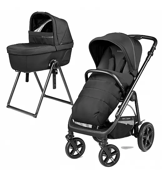 Dječja kolica 2u1 Veloce TC Belvedere True Black Peg Perego