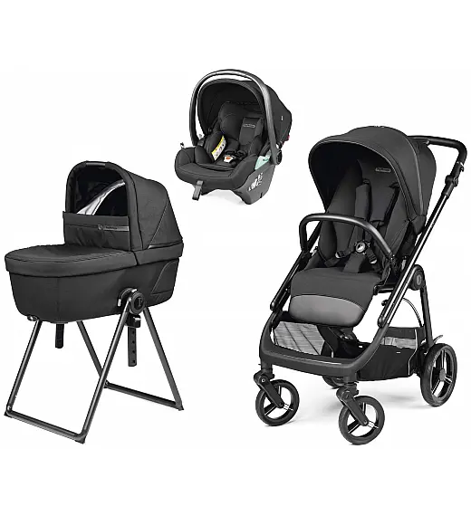Veloce Lounge True Black - Peg Perego kolica 3 u 1