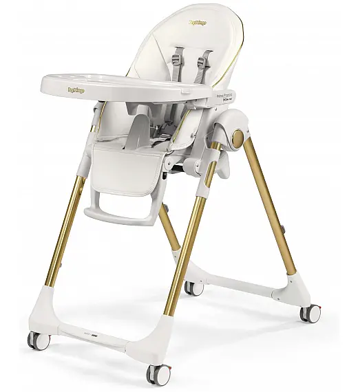 Peg Perego PRIMA PAPPA Follow me Gold - stolček za hranjenje