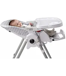  PRIMA PAPPA Follow me Linear Grey - stolček za hranjenje