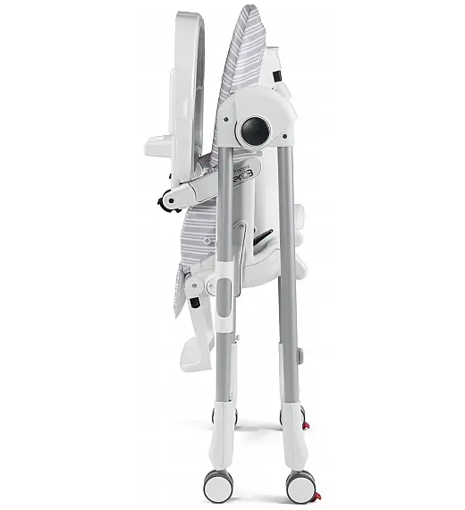Peg Perego PRIMA PAPPA Follow me Linear Grey - stolček za hranjenje