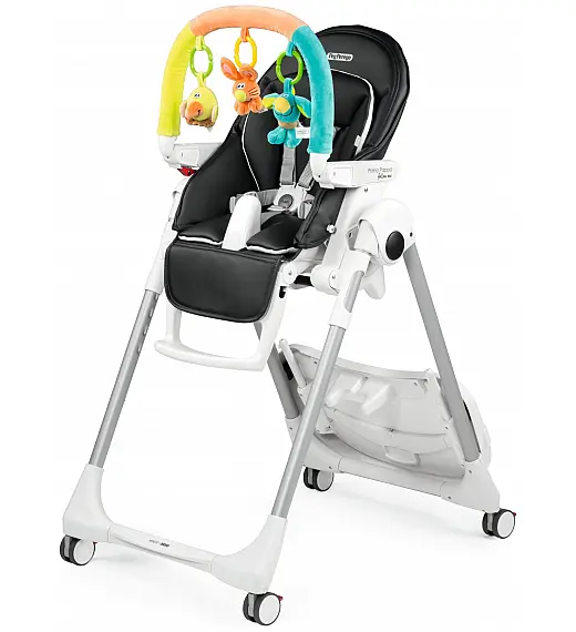 Peg Perego PRIMA PAPPA Follow me Plus Licorice - stolček za hranjenje