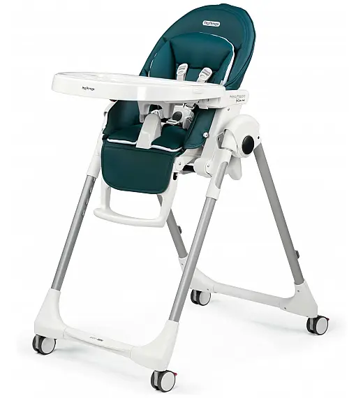Peg Perego PRIMA PAPPA Follow me Plus Petrolio - stolček za hranjenje