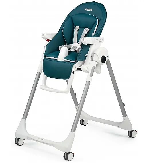 Peg Perego PRIMA PAPPA Follow me Plus Petrolio - stolček za hranjenje
