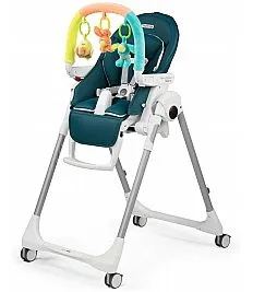  PRIMA PAPPA Follow me Plus Petrolio - stolček za hranjenje