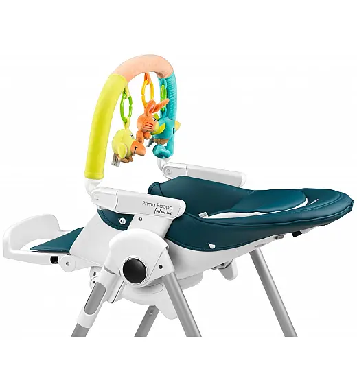 Peg Perego PRIMA PAPPA Follow me Plus Petrolio - stolček za hranjenje