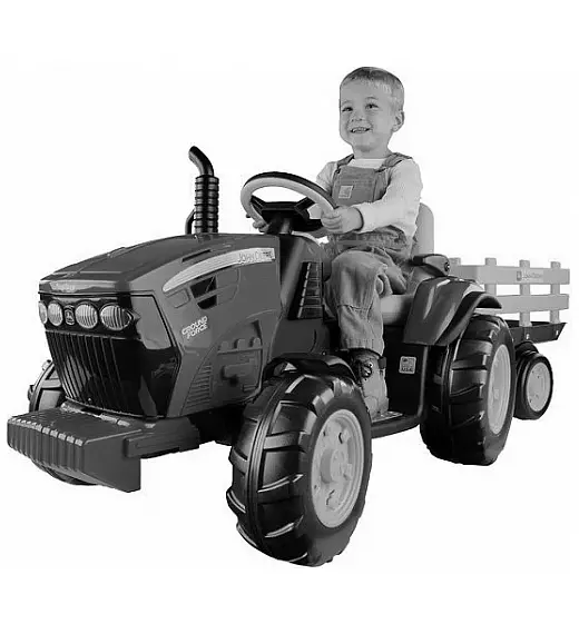 Radio za traktor JD Ground Force in Loader, RC Tractor Peg Perego