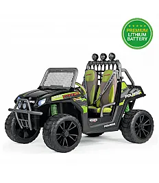 24V Polaris RZR PRO Green Shadow - avto na akumulator