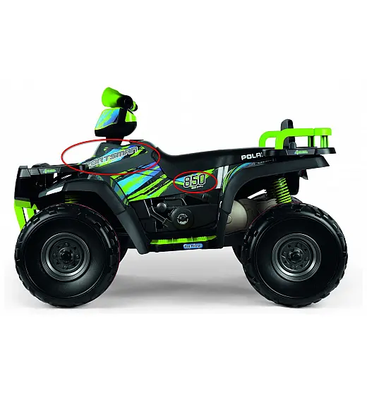 Zadnja kolesa za Polaris Sportsman 850 Peg Perego
