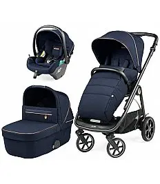 Veloce modular Lounge Blue Shine - otroški voziček 3v1