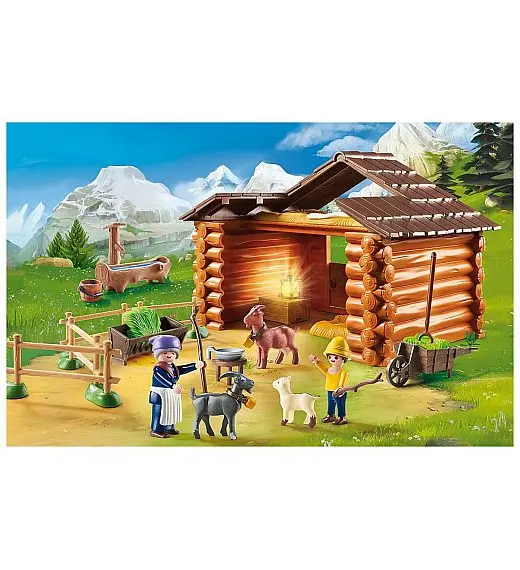 Playmobil HEIDI Peter i koze 70255