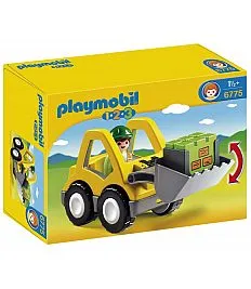 SPREDNJI NAKLADALNIK S PREMIČNIM KOPAČEM 6775 - Playmobil 1.2.3 SPREDNJI NAKLADALNIK S PREMIČNIM KOPAČEM 6775 - Playmobil 1.2.3