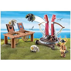 Ždero s katapultom 9461 - Playmoil Dragons