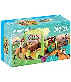 Lucky i spirit s ogradom za konje 9478  - Spirit