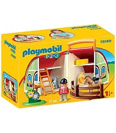 Prenosna kmetija 70180 - Playmobil 1.2.3.