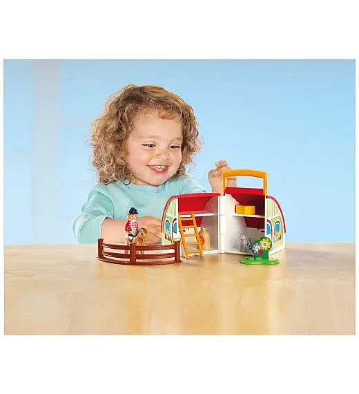 Prenosna kmetija 70180 - Playmobil 1.2.3.
