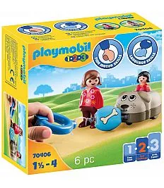 Pasji vlakec 70406 - Playmobil 1.2.3.