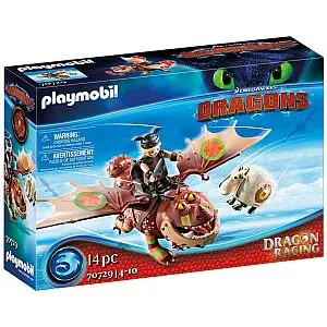 Utrka zmejva Ribonogi i mesožder 70729 - Playmobil Dragons