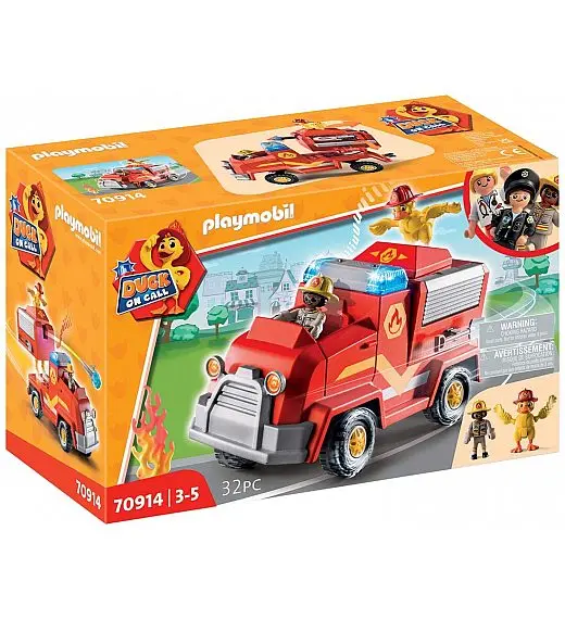 Playmobil Duck on Call Gasilsko reševalno vozilo 70914