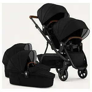 Kolica za blizance NUVO Black