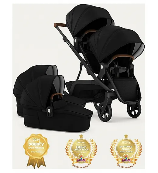 Kolica za blizance NUVO Black Redsbaby