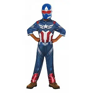 Pustni kostum za otroke Capitan America BNW 7-8 let