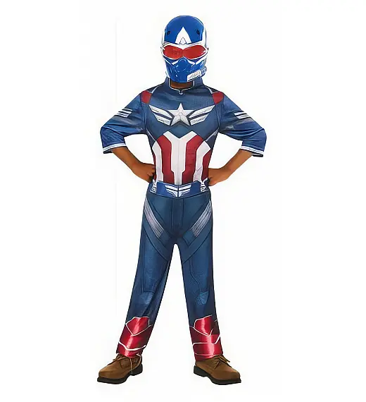 Pustni kostim Capitan America BNW 9-10 let Rubies