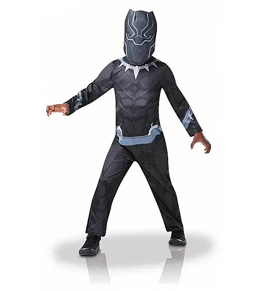 Pustni kostum za otroke Black Panther 5-6 let Rubies