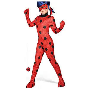 Pustni kostum za otroke LadyBug - Miraculous Deluxe 9-11 let