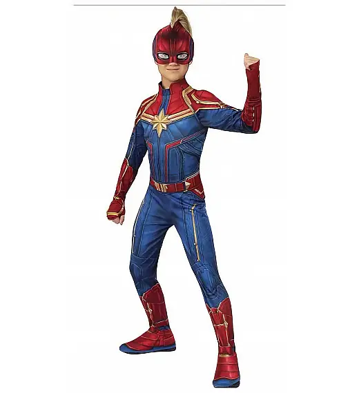 Pustni kostum za otroke Capitan Marvel 8-10 let