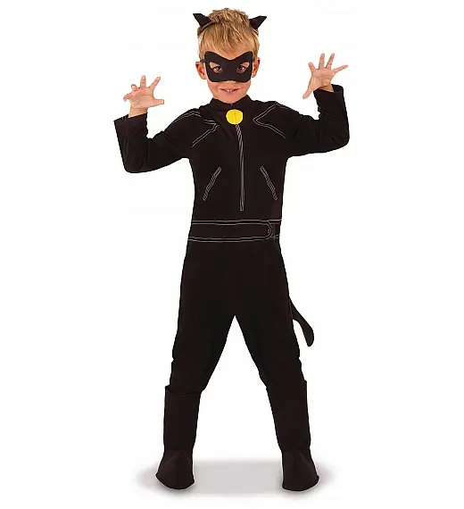 Pustni kostum za otroke Cat Noir 3-4 let