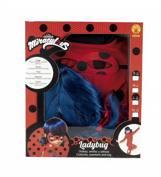 Karnevalski kostim LadyBug u kutiji - Miraculous 7-8 godine