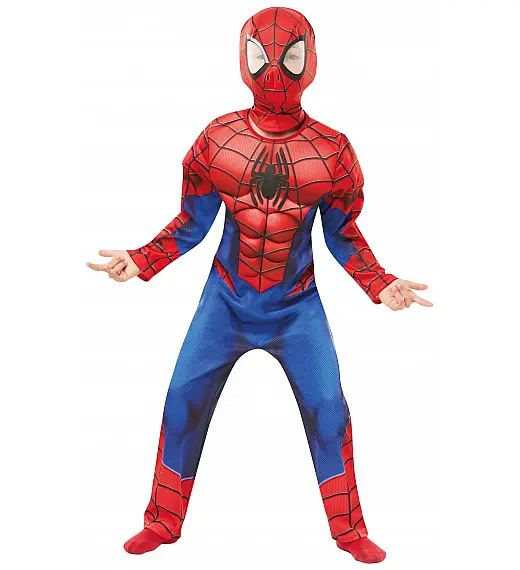 Pustni kostum za otroke Spiderman deluxe