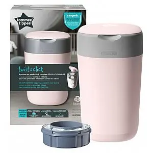 Koš za plenice TWIST & CLICK Pink