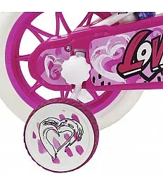 Dječji bicikl 12 col HEART White