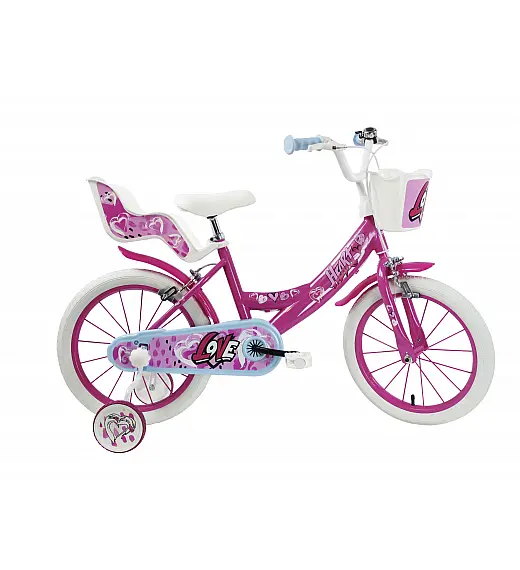 Dječji bicikl 16 col HEART Pink Schiano