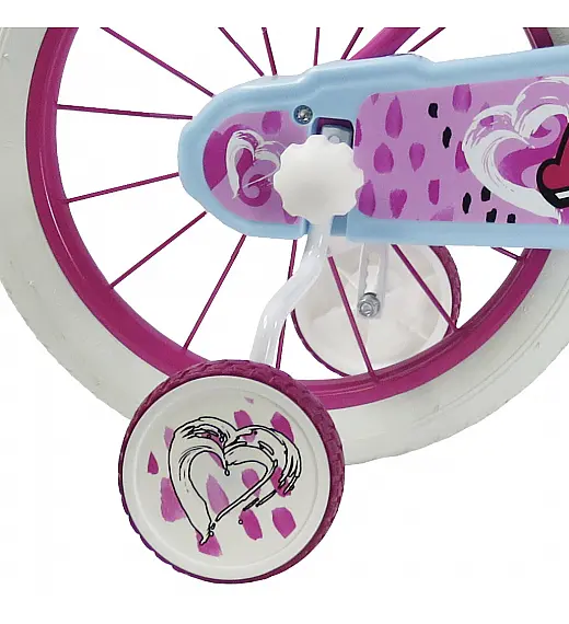 Dječji bicikl 16 col HEART Pink Schiano