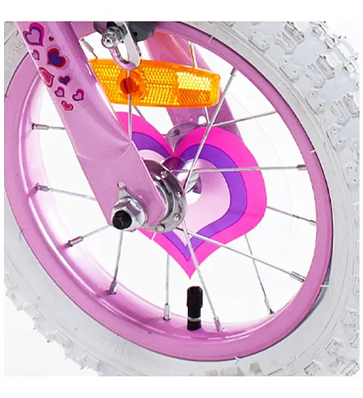 Bicikl za djevojčice 12'' LOVE Pink Schiano