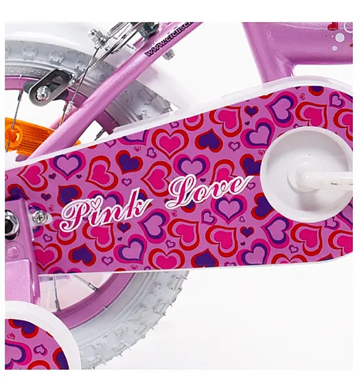 Bicikl za djevojčice 12'' LOVE Pink Schiano