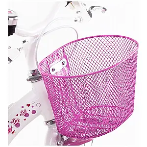 Kolo za deklice 12 col LOVE White