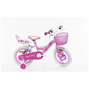 Kolo za deklice 14 col LOVE Pink