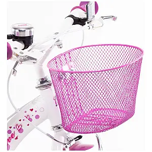 Kolo za deklice 14 col LOVE White